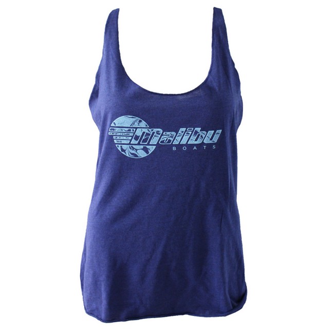 Malibu Background Racer Tank