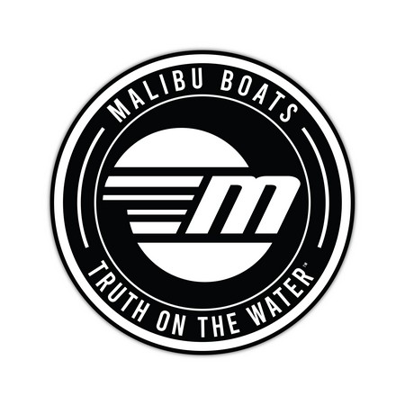 Round Malibu Sticker