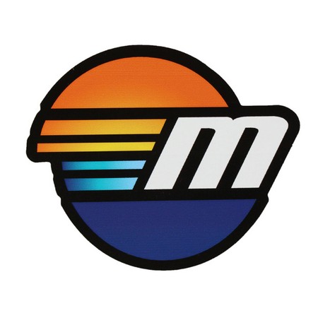Malibu 3" Sun Icon Sticker