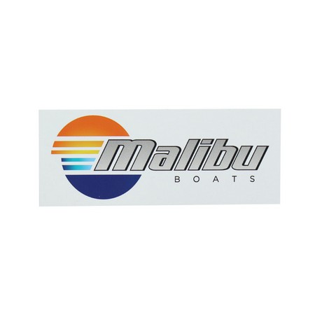 Malibu 5"x2" Full Logo Sticker